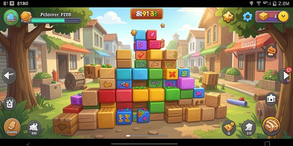 Tampilan gameplay seru dari 8180 yang menantang.
