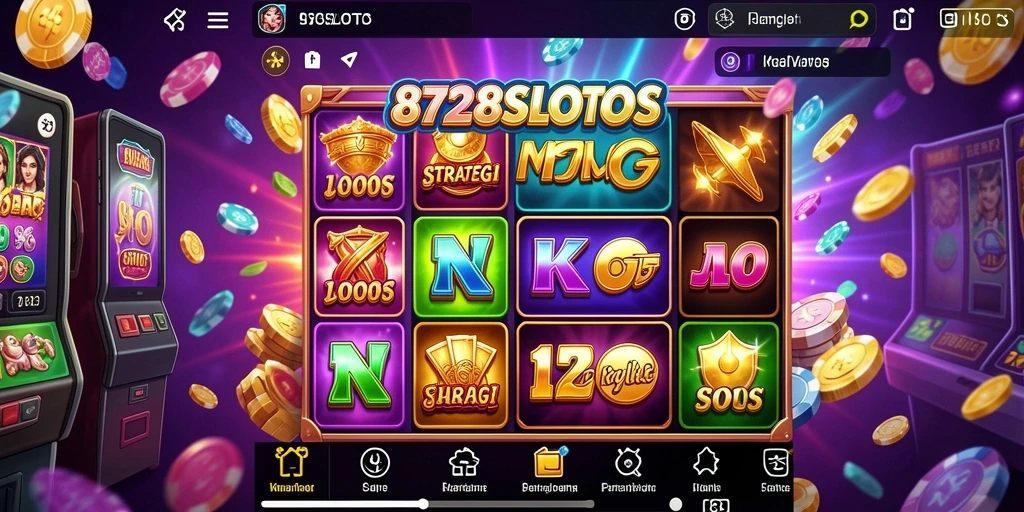 Tampilan gameplay yang menegangkan di 8728SLOTS.