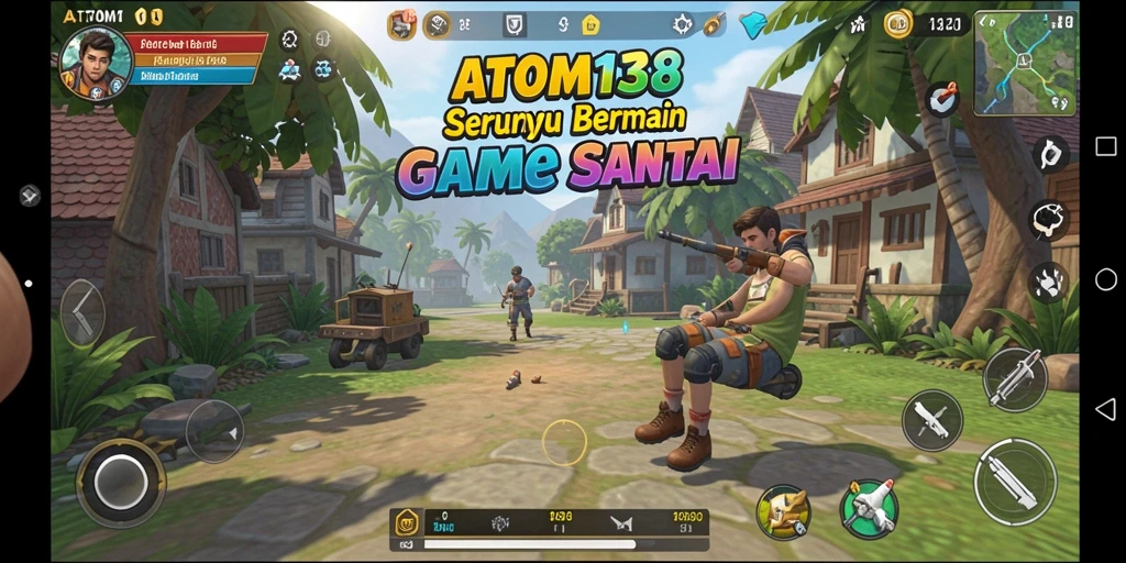 Screenshot gameplay ATOM138 yang menyenangkan dan interaktif.