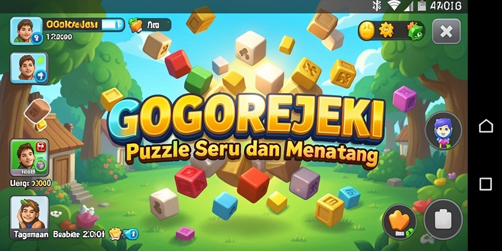 Tampilan menarik dari gameplay GOGOREJEKI yang menantang.