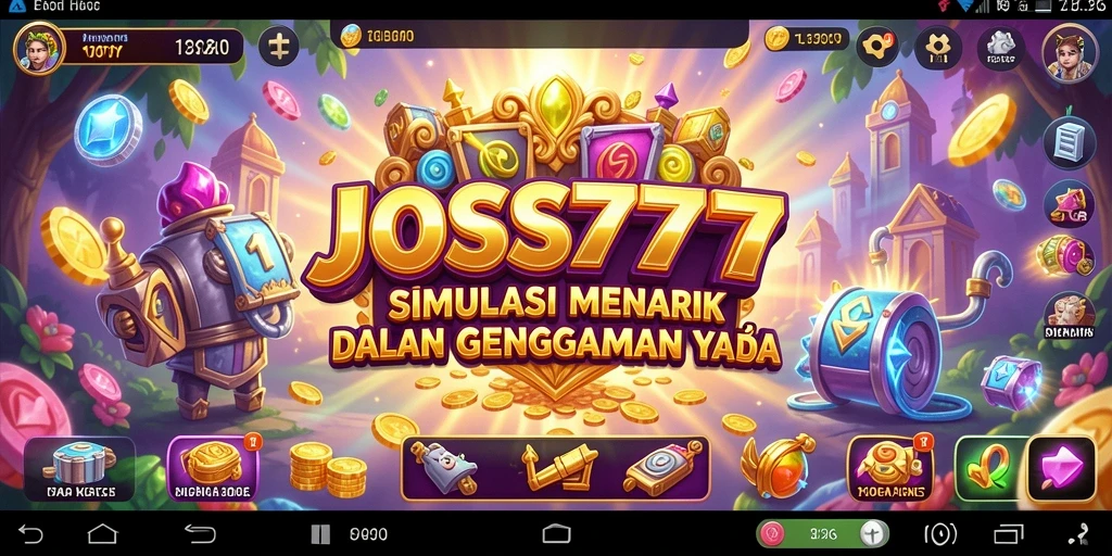 Tampilan gameplay JOSS777 yang menarik dan mengasyikkan.