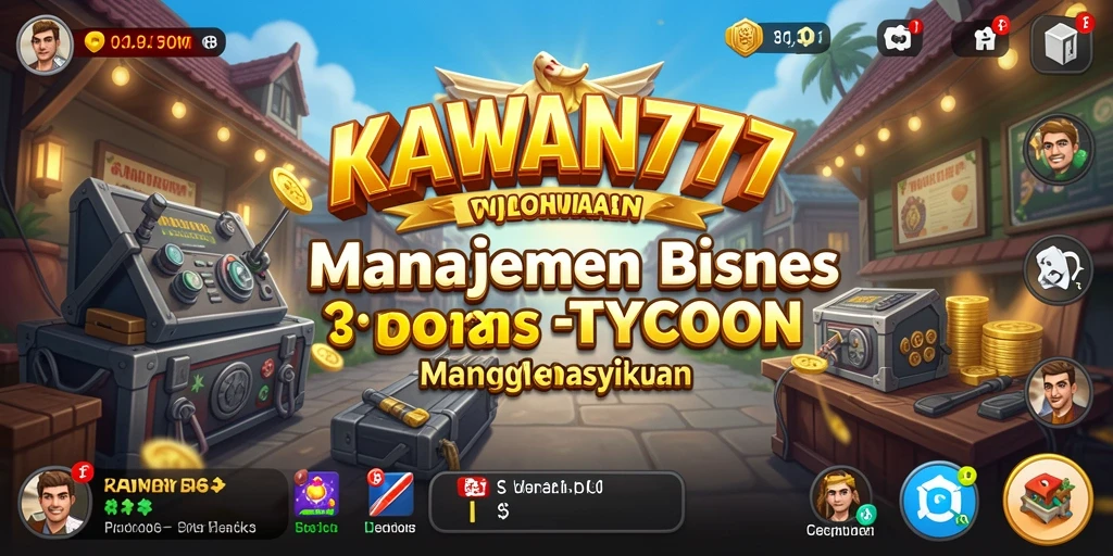 Tampilan gameplay KAWAN777 yang seru dan dinamis.