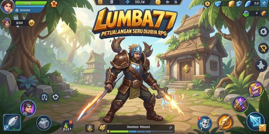 Tampilan menarik dari gameplay LUMBA77 dengan pertarungan epik.