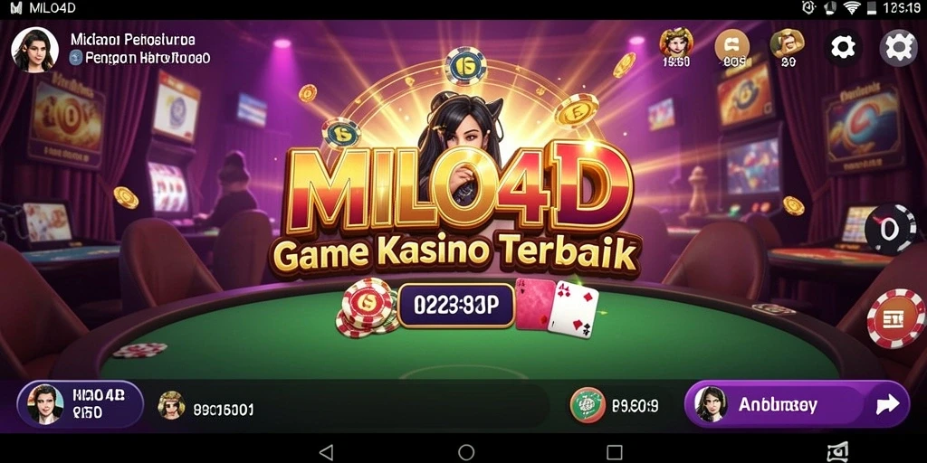 Tampilan gameplay seru dan mengesankan dari MILO4D di kasino virtual.