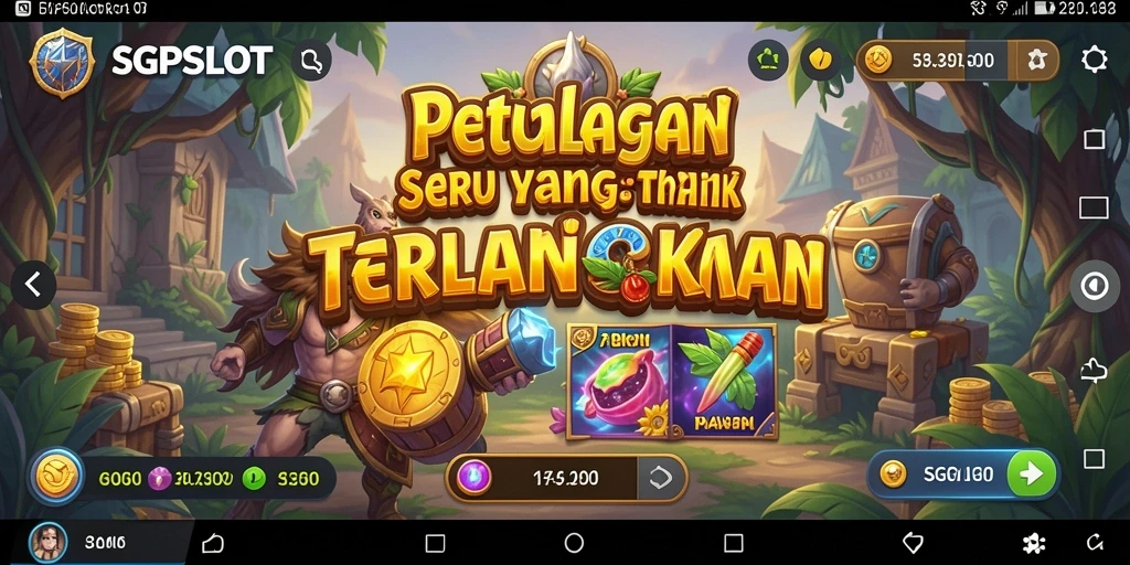 Screenshot gameplay SGPSLOT yang menampilkan momen petualangan seru.